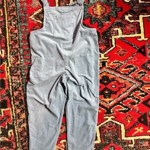 Lucy and Yak Blue Corduroy Overalls SZ 18R